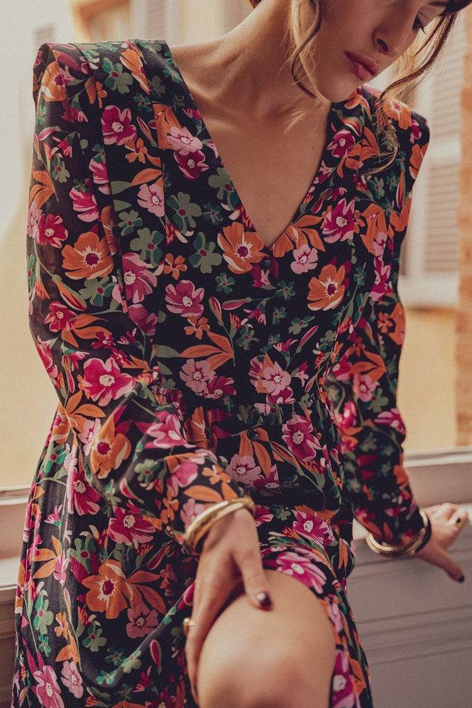 Robe Ryomene Giordano - Noir