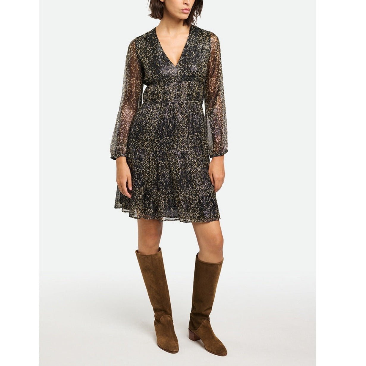 Vanessa Bruno - Robe Sloana - Noir/Argent