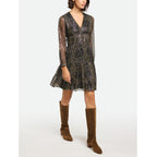 Vanessa Bruno - Robe Sloana - Noir/Argent