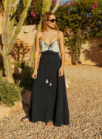 Robe Souanne Dye - Black