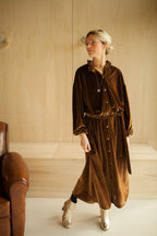 Robe Tilda - Velours Automne - Femme