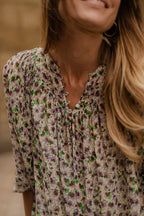 Robe Virginia - Multicolor - Plume Paris - The Bradery