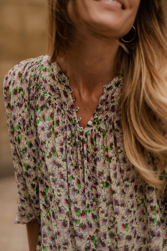 Robe Virginia - Multicolor - Plume Paris - The Bradery