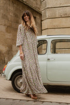 Robe Virginia - Multicolor - Plume Paris - The Bradery