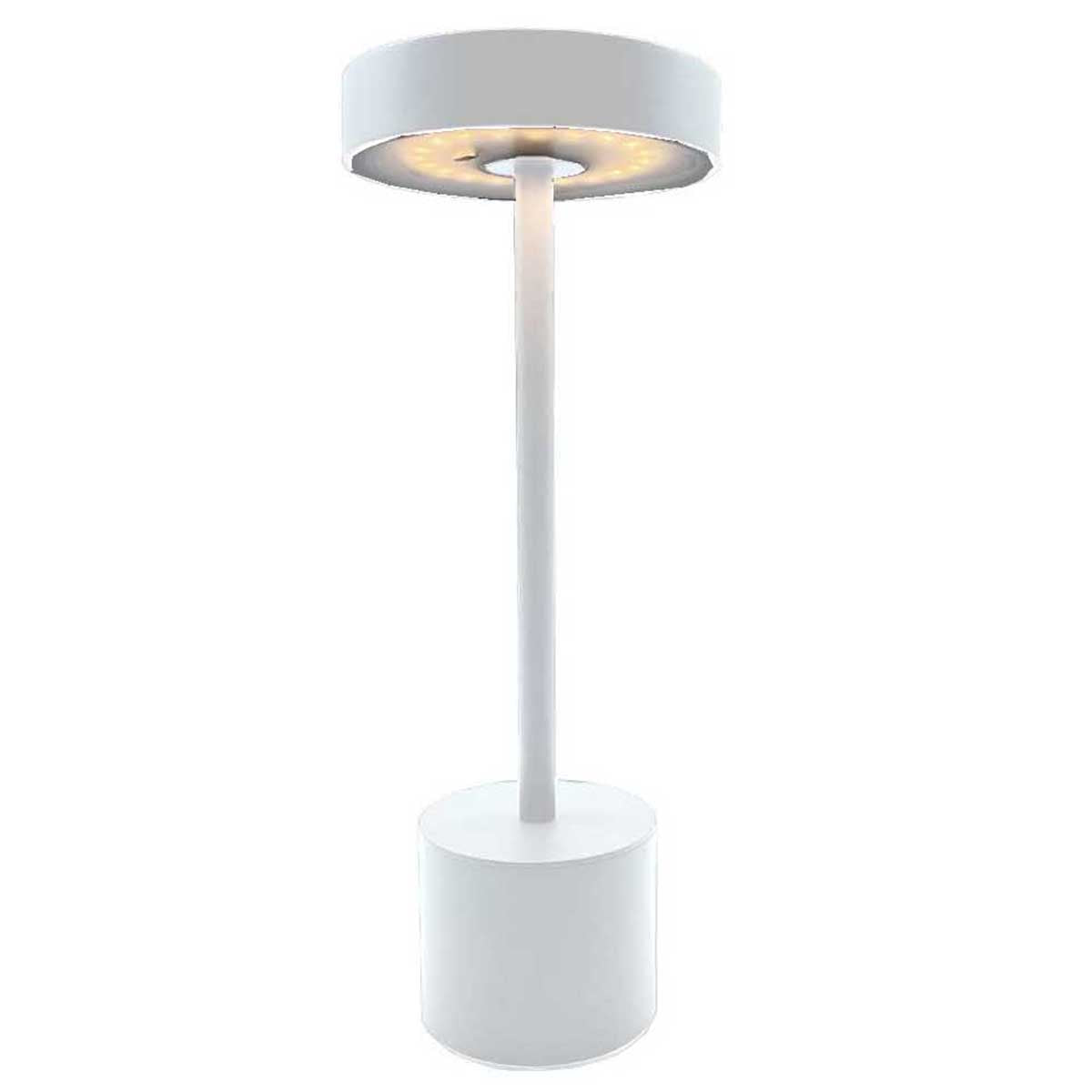 Lampe De Table Sans Fil - Roby White