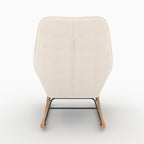 rocking chair shaun en tissu boucle blanc pieds bois_1