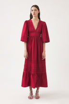 Robe Longue Rodo - Rouille