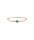 Yannis Sergakis - Bague Caramel Rond Or Diamant Bleu - Femme