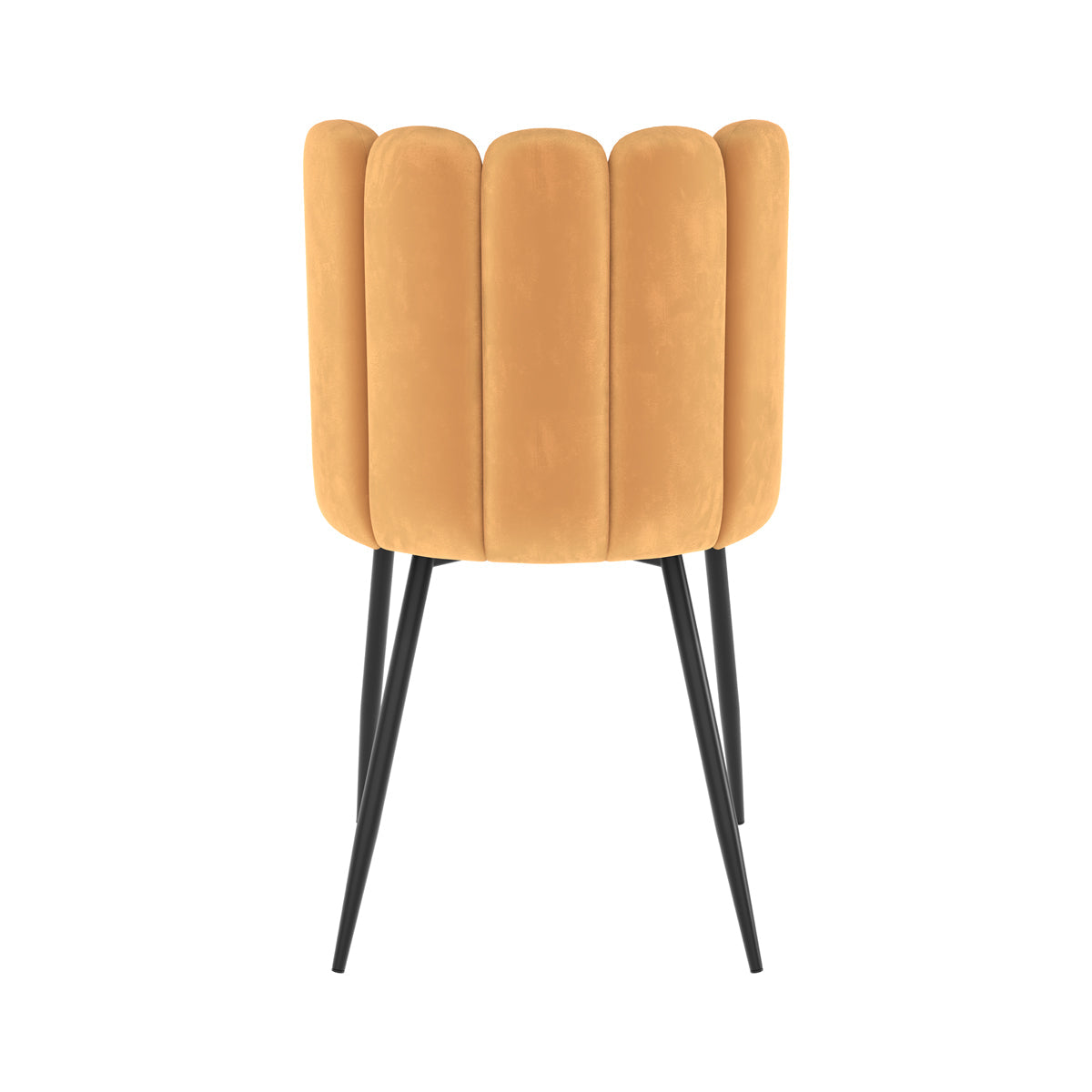 rosy chaise en velours