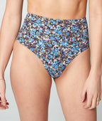 Bikini Taille Haute Promesse - Multicolore