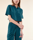 Chemise Joy - Bleu Canard