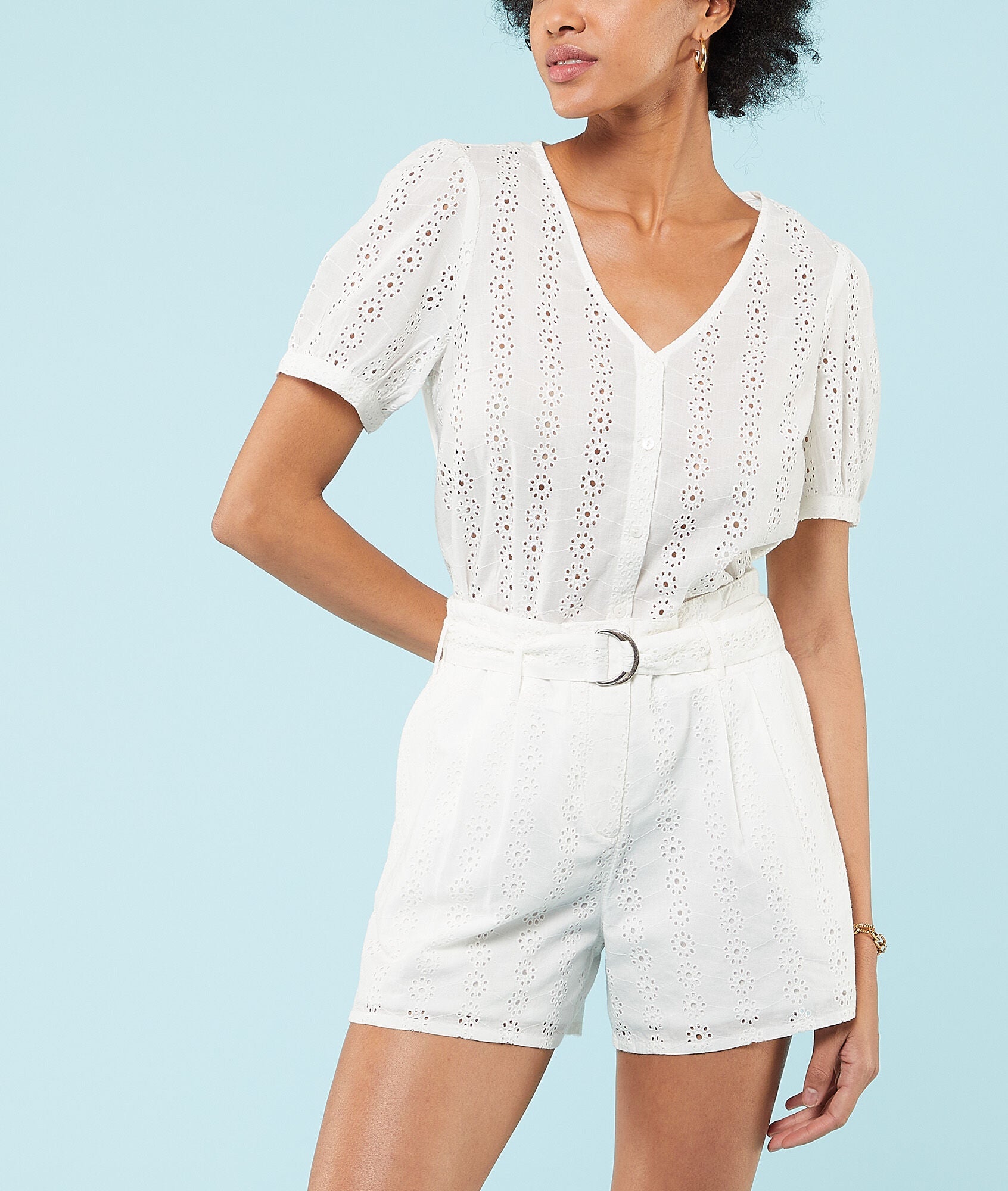 Short Crete - Blanc