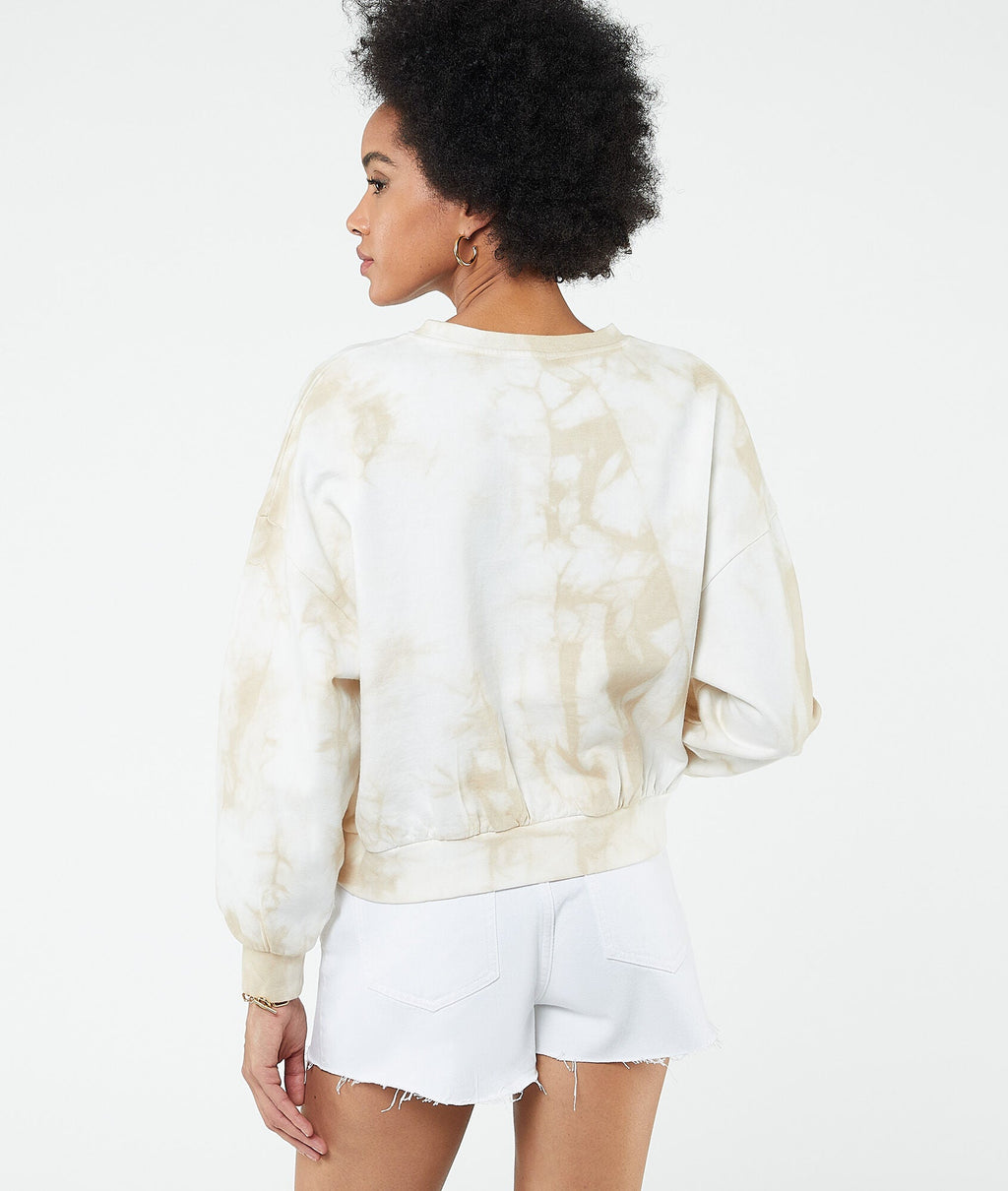 Sweat Shirt Voyage - Imp Fd Blanc