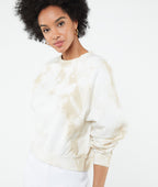 Sweat Shirt Voyage - Imp Fd Blanc