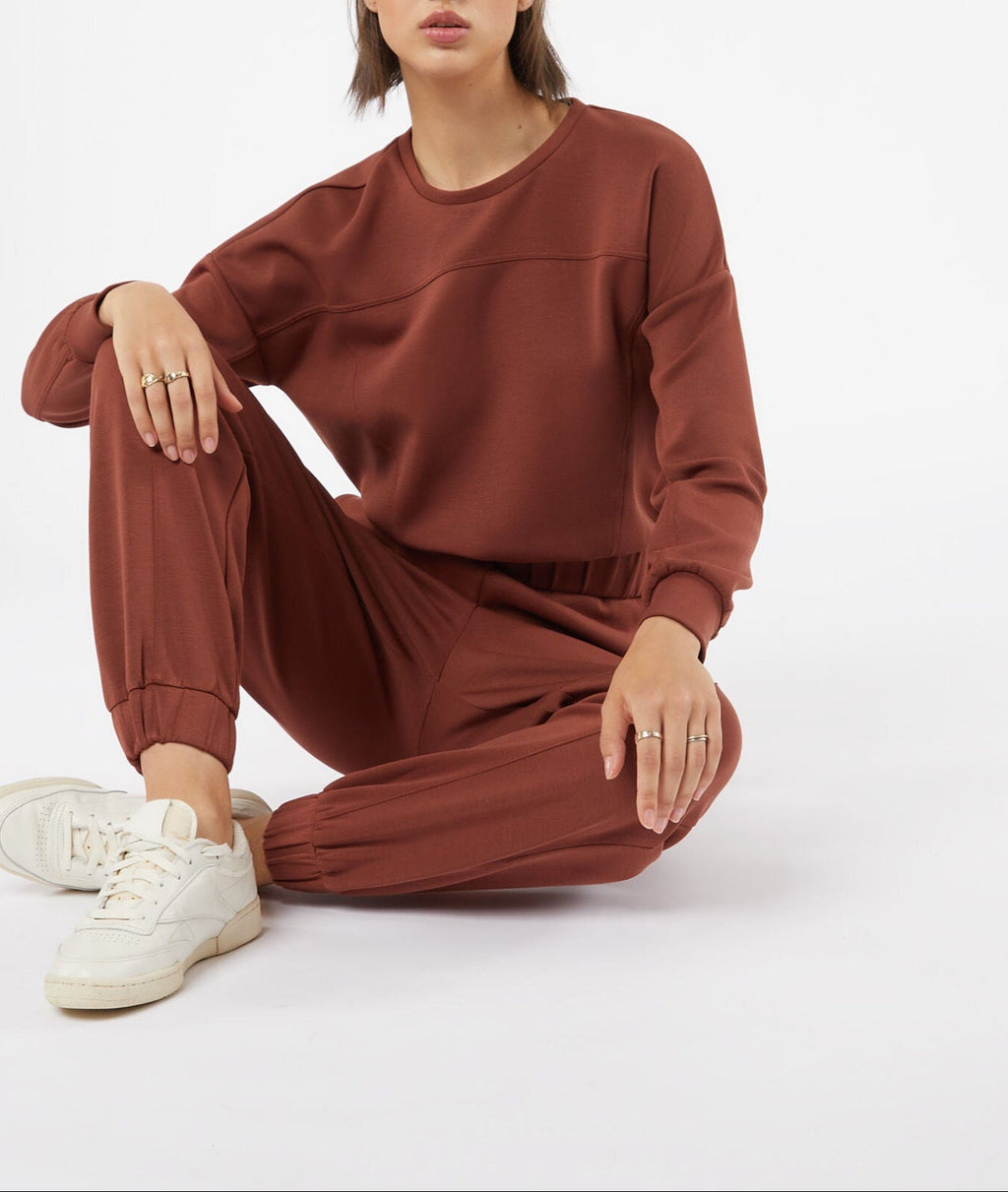 Pantalon Alais - Brique Roux