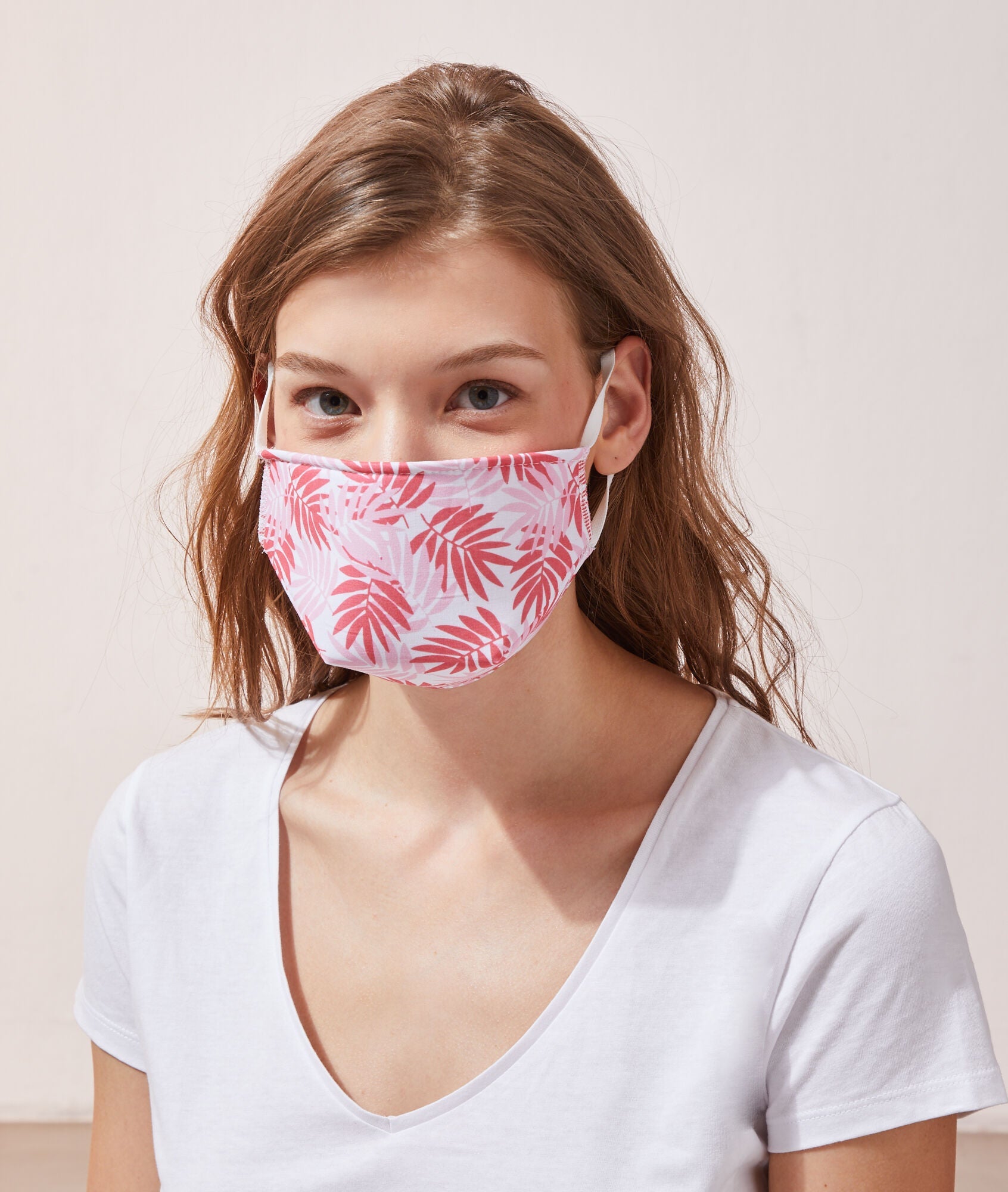 Masque Print - Bordeaux Grenat
