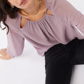 Blouse Justina - Mauve