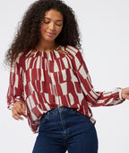 Blouse Justina Imp - Imp Bleu Vert