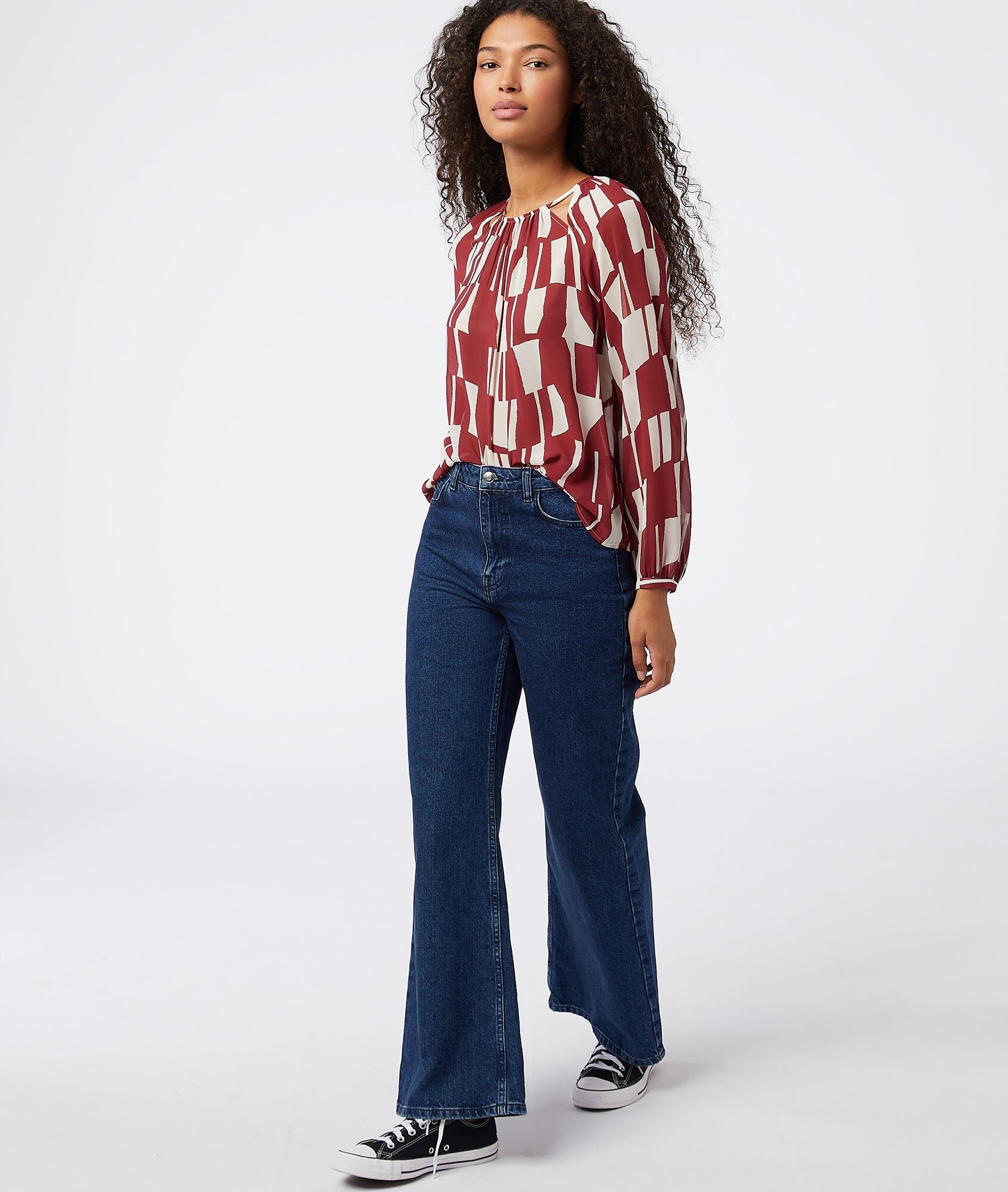 Blouse Justina Imp - Imp Bleu Vert