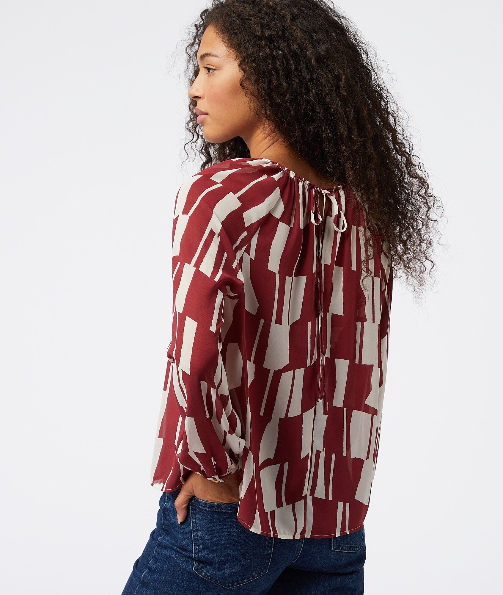 Blouse Justina Imp - Imp Bleu Vert