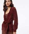 Veste Chenna - Bordeaux Grenat