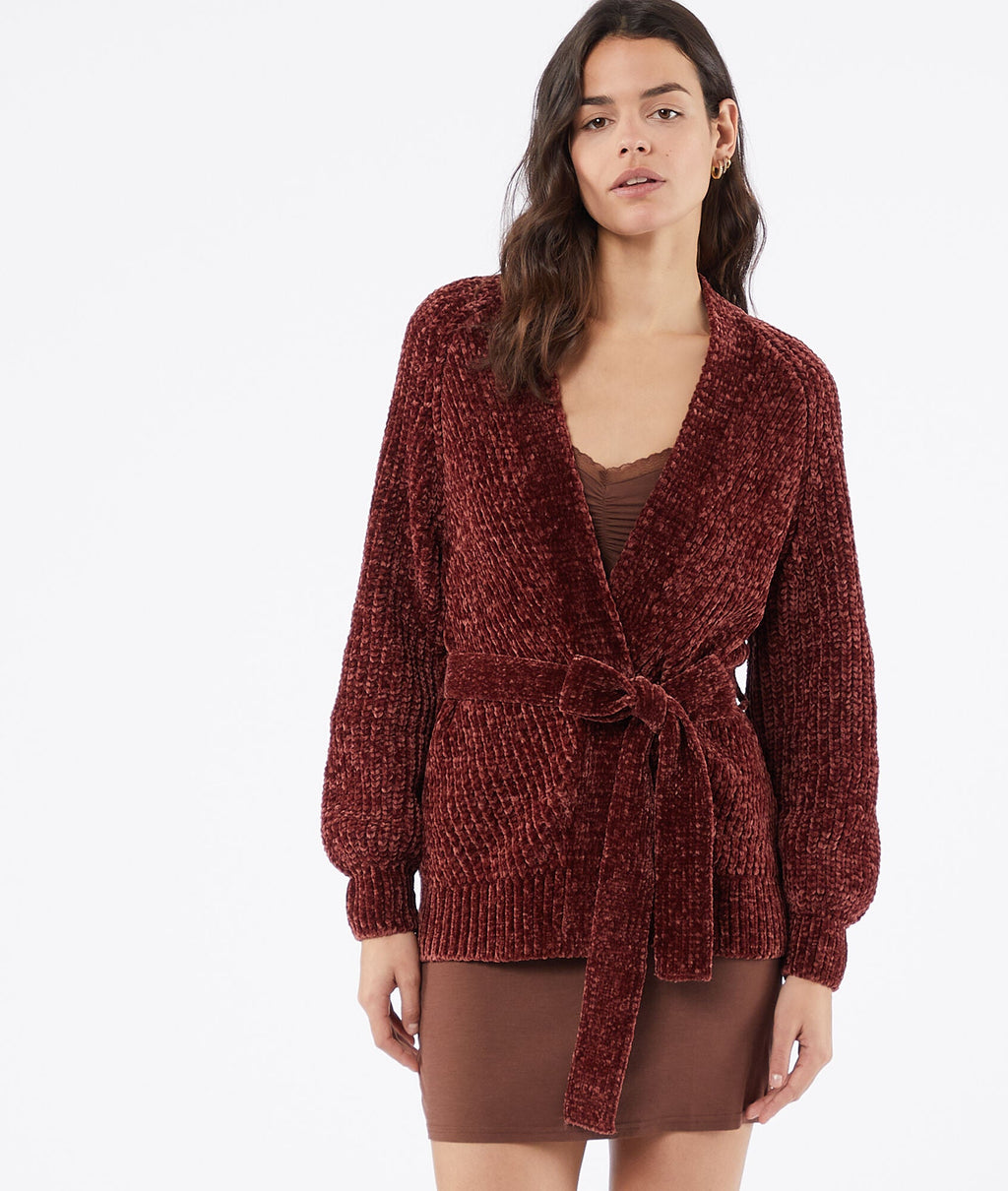 Veste Chenna - Bordeaux Grenat