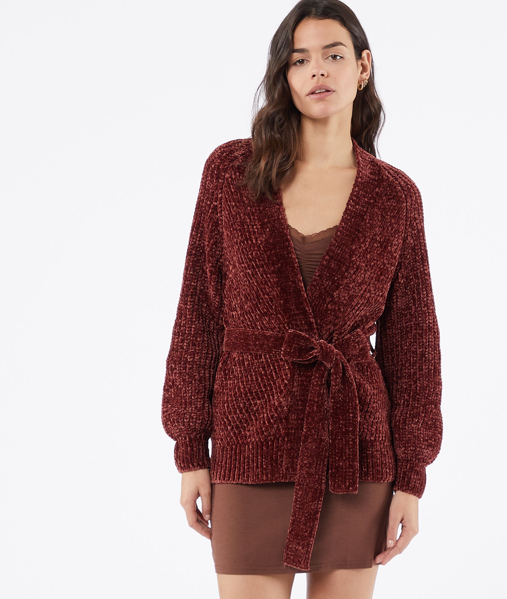 Veste Chenna - Bordeaux Grenat