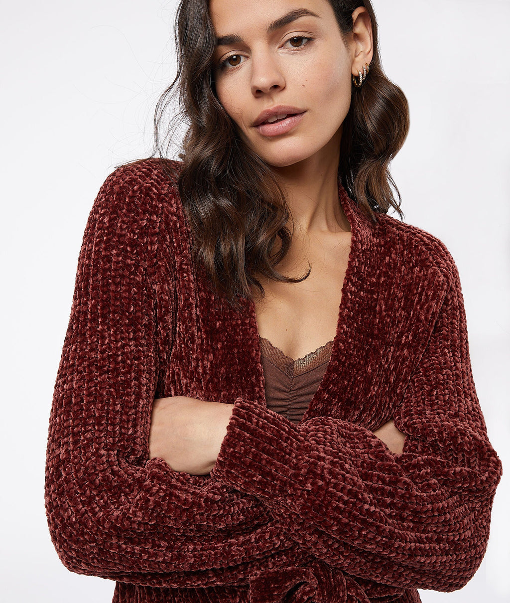 Veste Chenna - Bordeaux Grenat