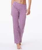 Pantalon Levri - Imp Fd Violet