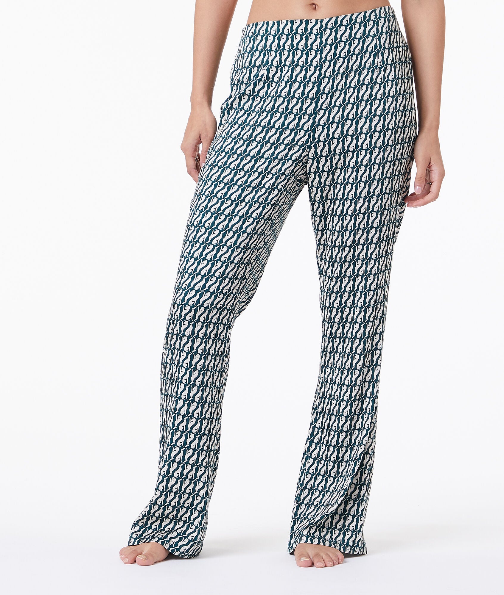 Pantalon Levri - Imp Fond Vert
