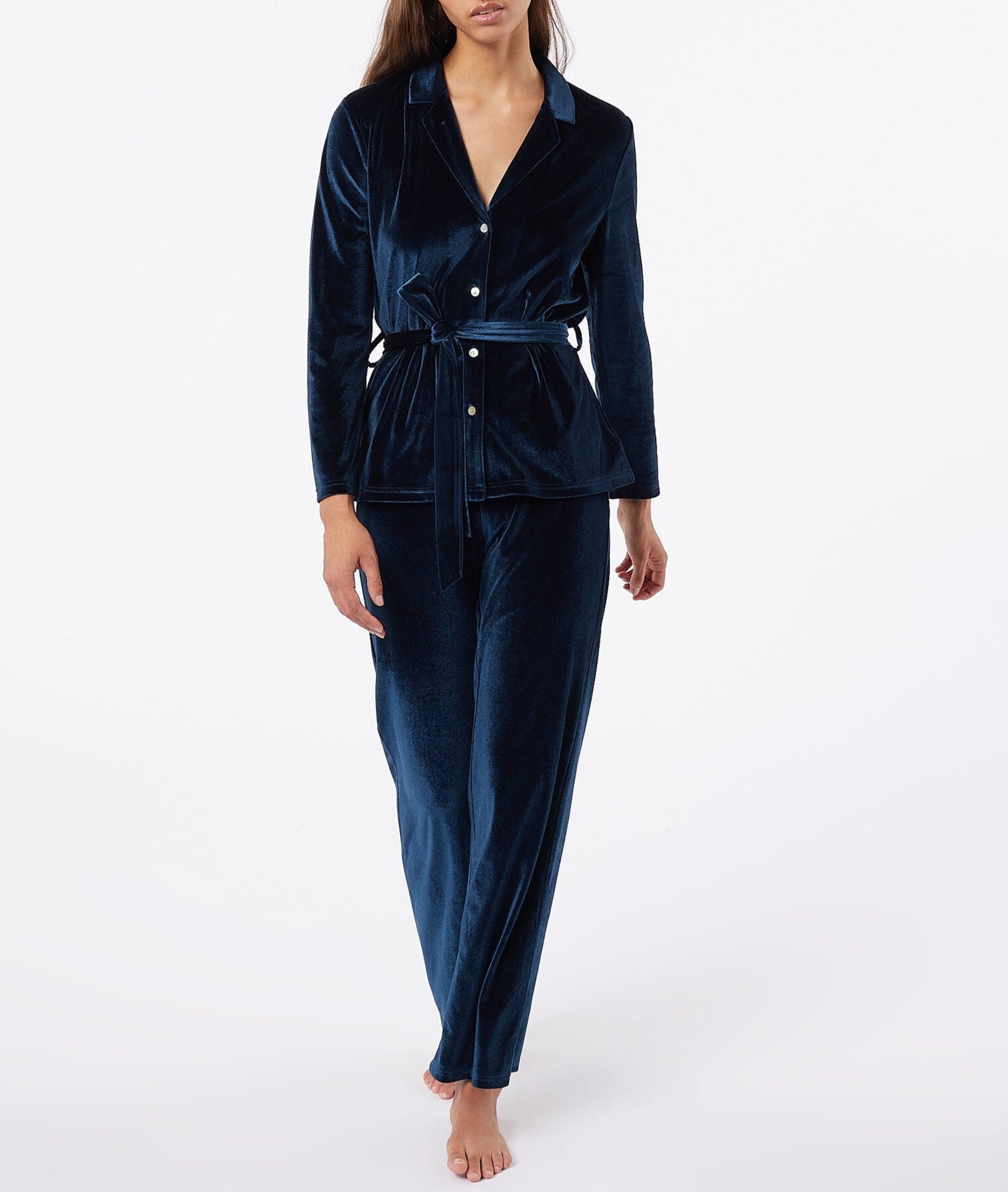 Pantalon Velvety - Marine