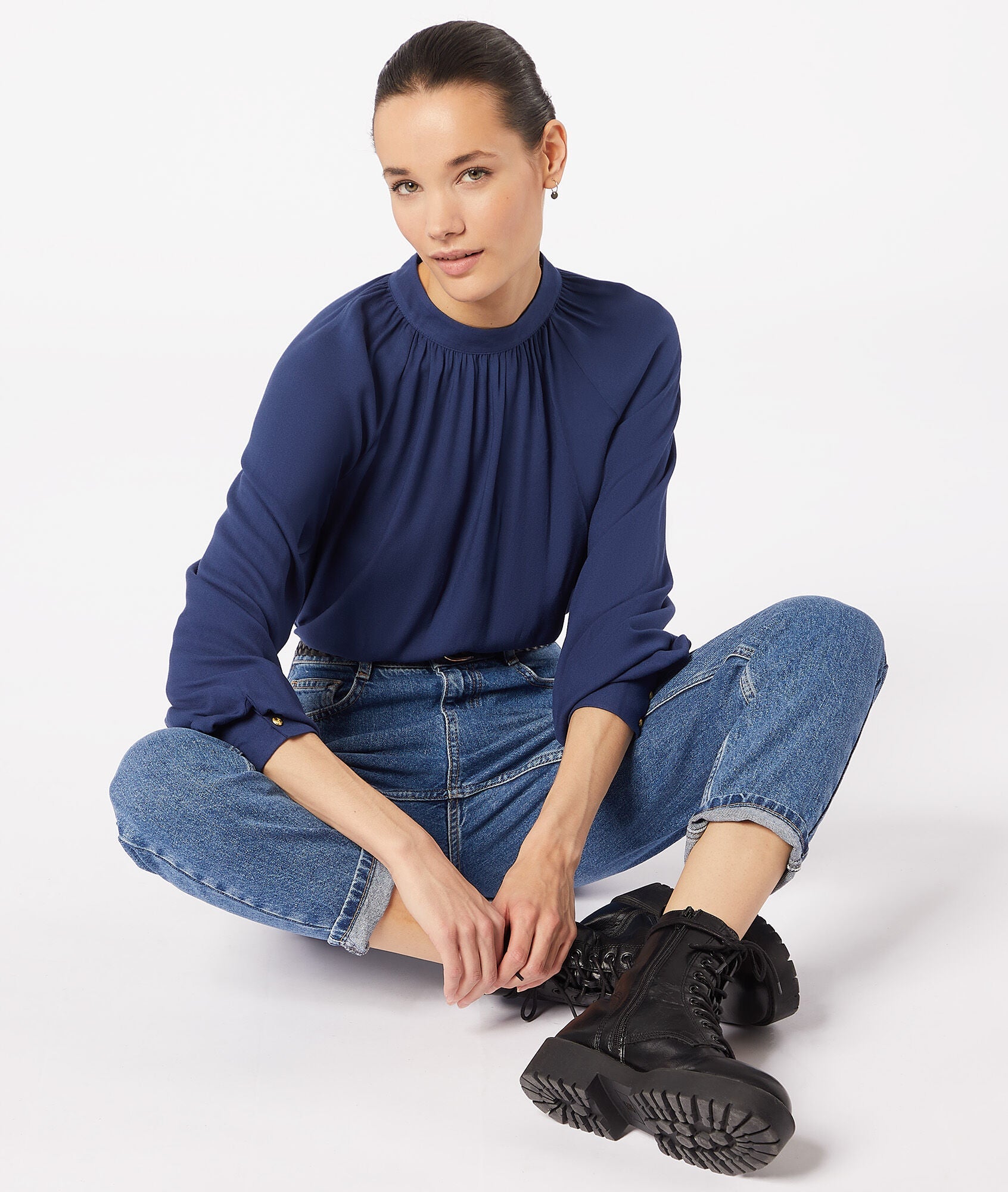 Blouse Marisa - Marine
