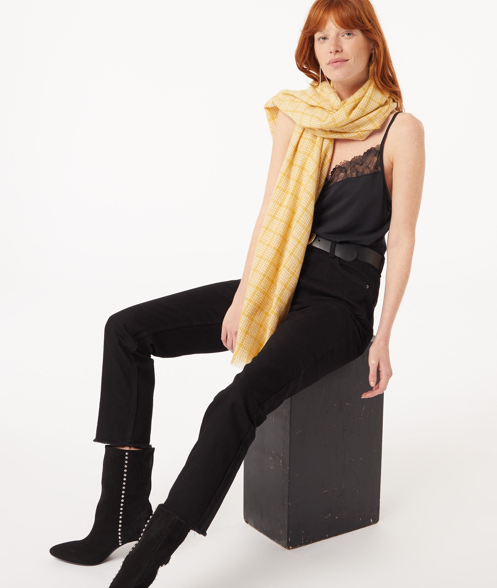 Accessoire Cou Diva - Moutarde Ocre