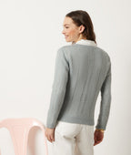 Pull Anouck - Celadon