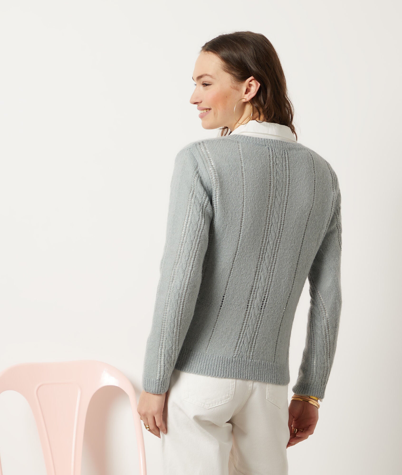 Pull Anouck - Celadon