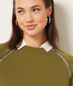 Sweat Shirt Pepita - Vert Sapin