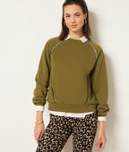 Sweat Shirt Pepita - Vert Sapin