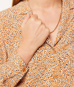 Chemise Perrine Print - Moutarde Ocre