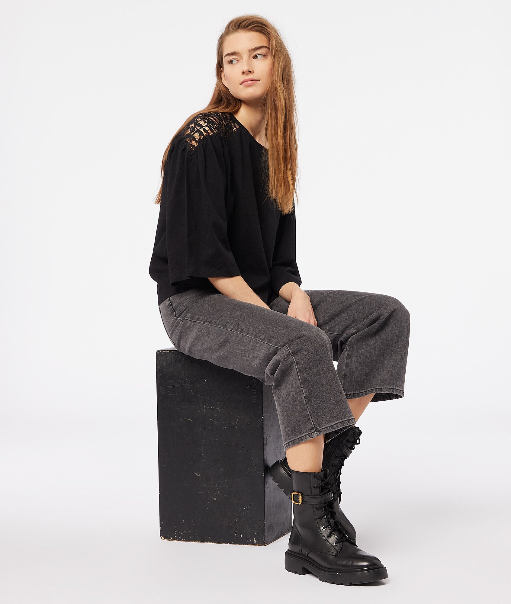 T-Shirt Perly - Noir