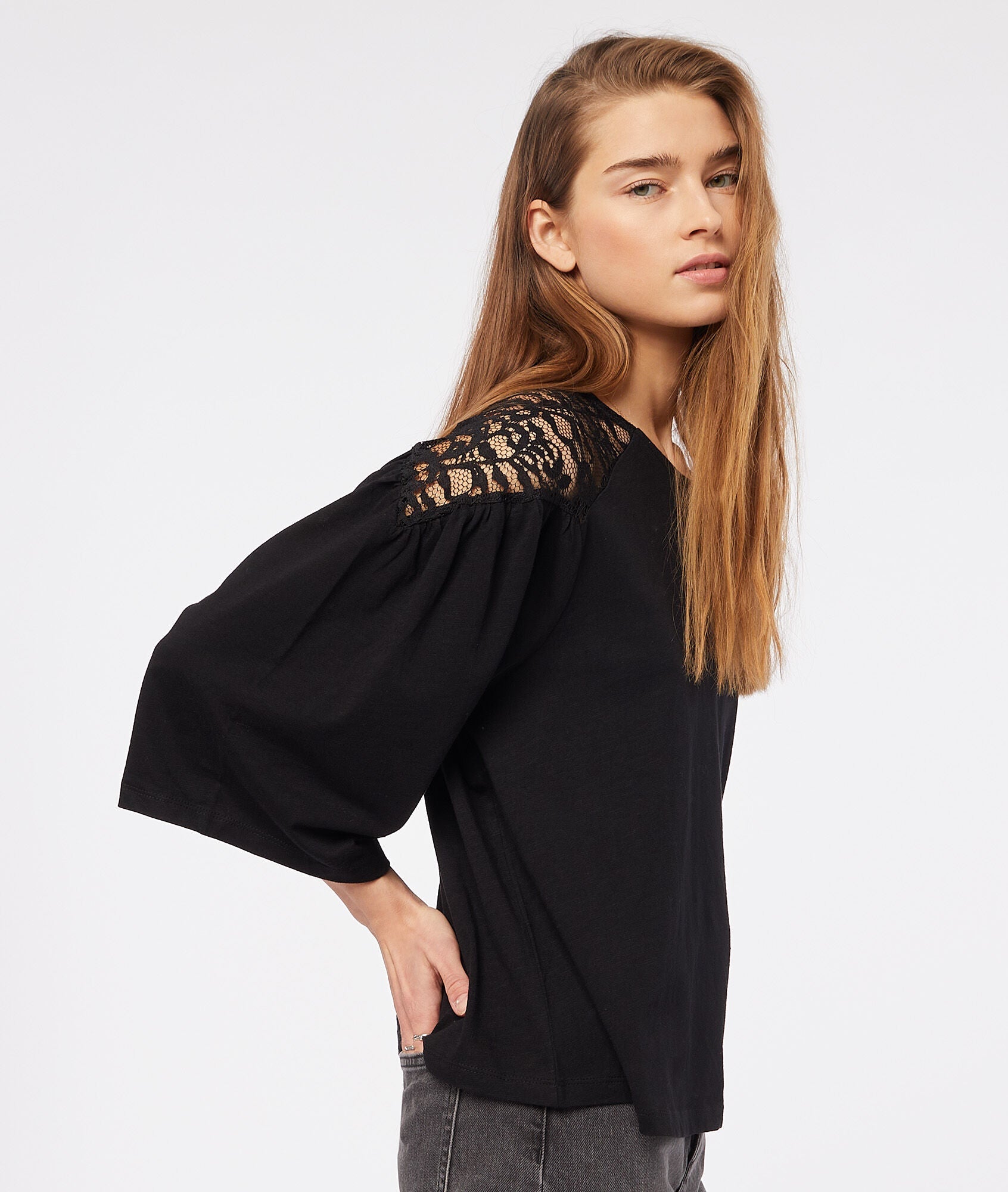 T-Shirt Perly - Noir