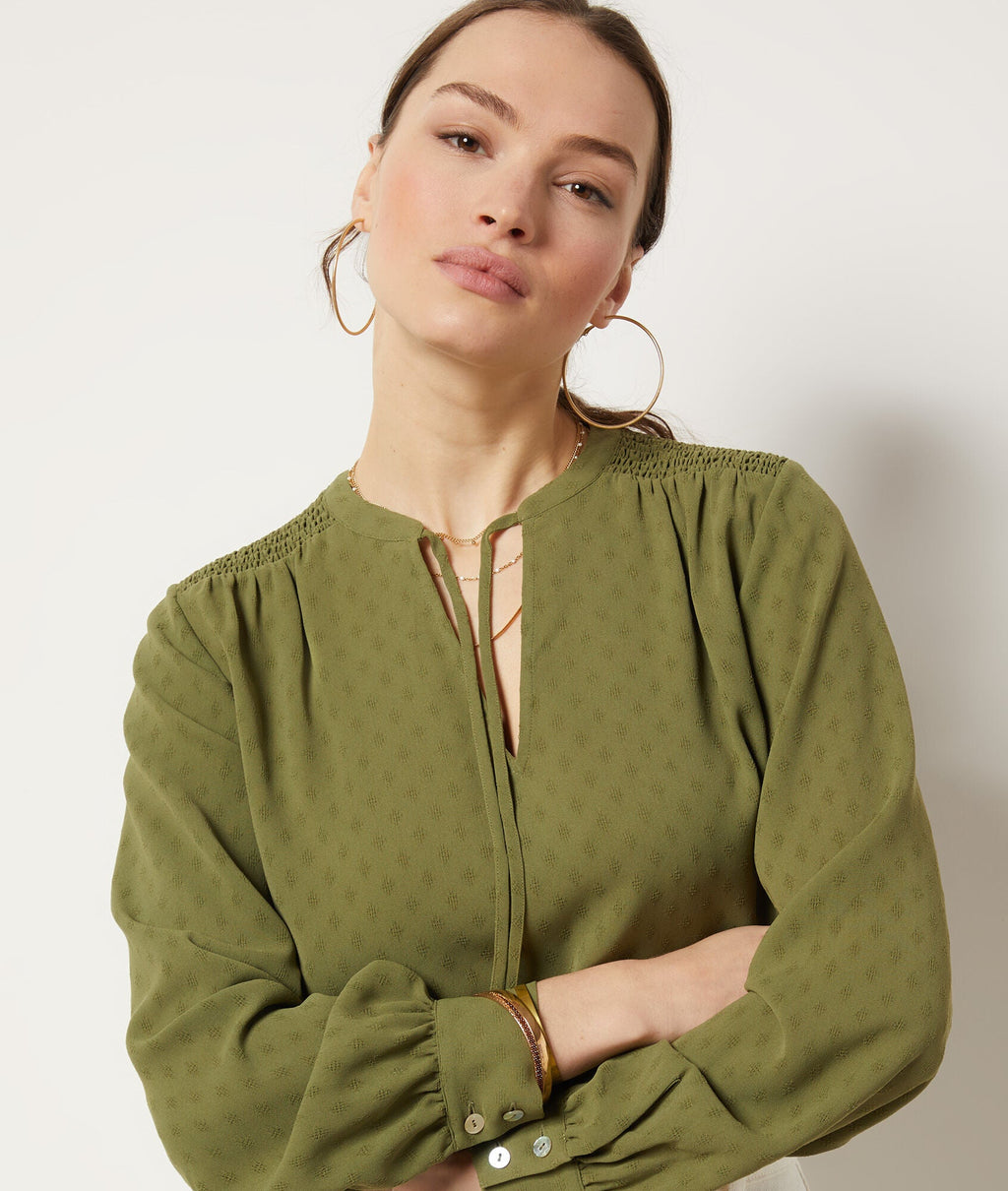 Blouse Bobba - Vert Sapin