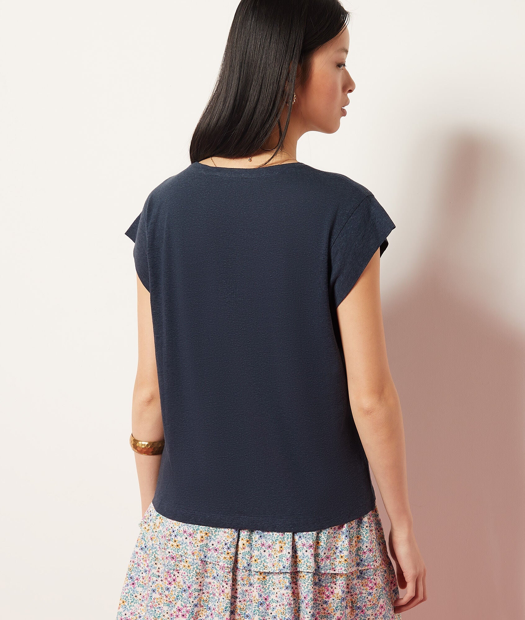 T-Shirt Sidella - Marine