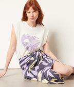 Jupe Gamora Print - Lilas