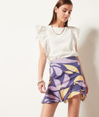 Jupe Gaelle Print - Lilas