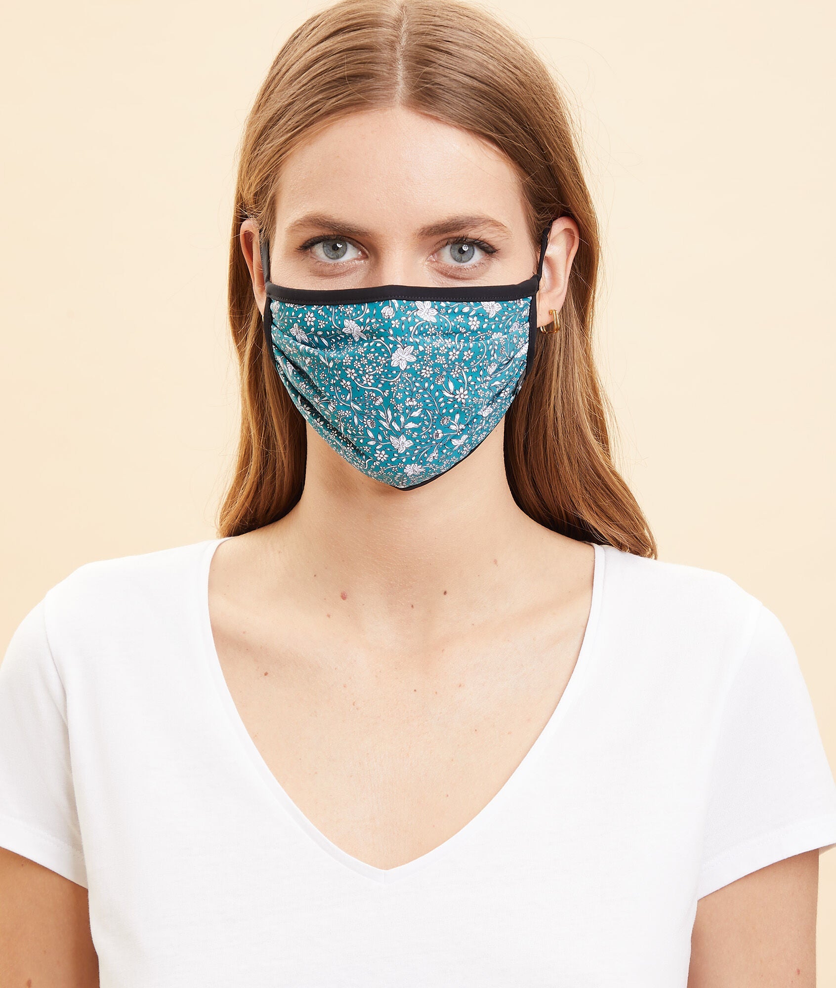 Masque Print - Imp Bleu Vert