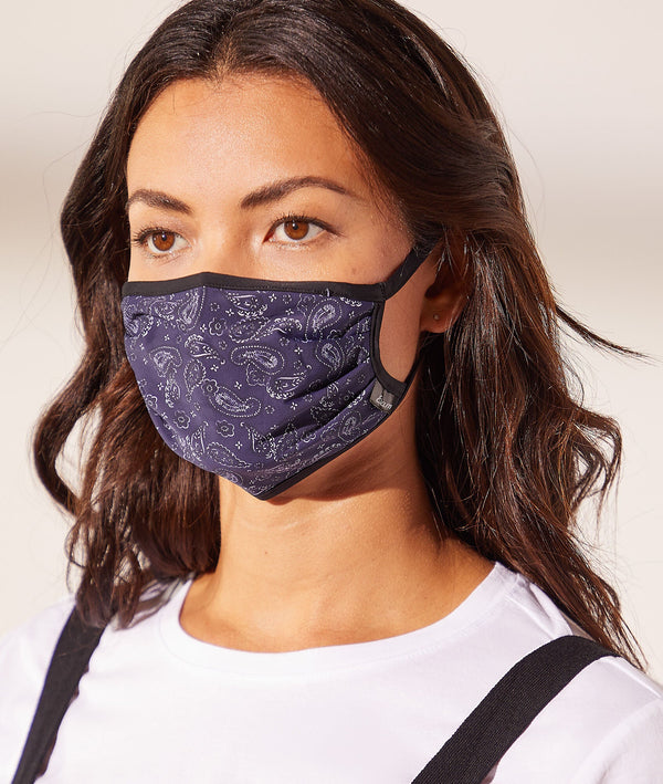 Masque Print - Imp Bleu Vert