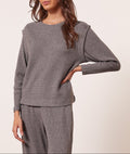 T-Shirt Manches Longues Amythis - Anthracite