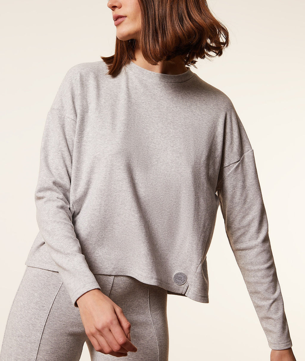T-Shirt Manches Longues Alexine - Gris