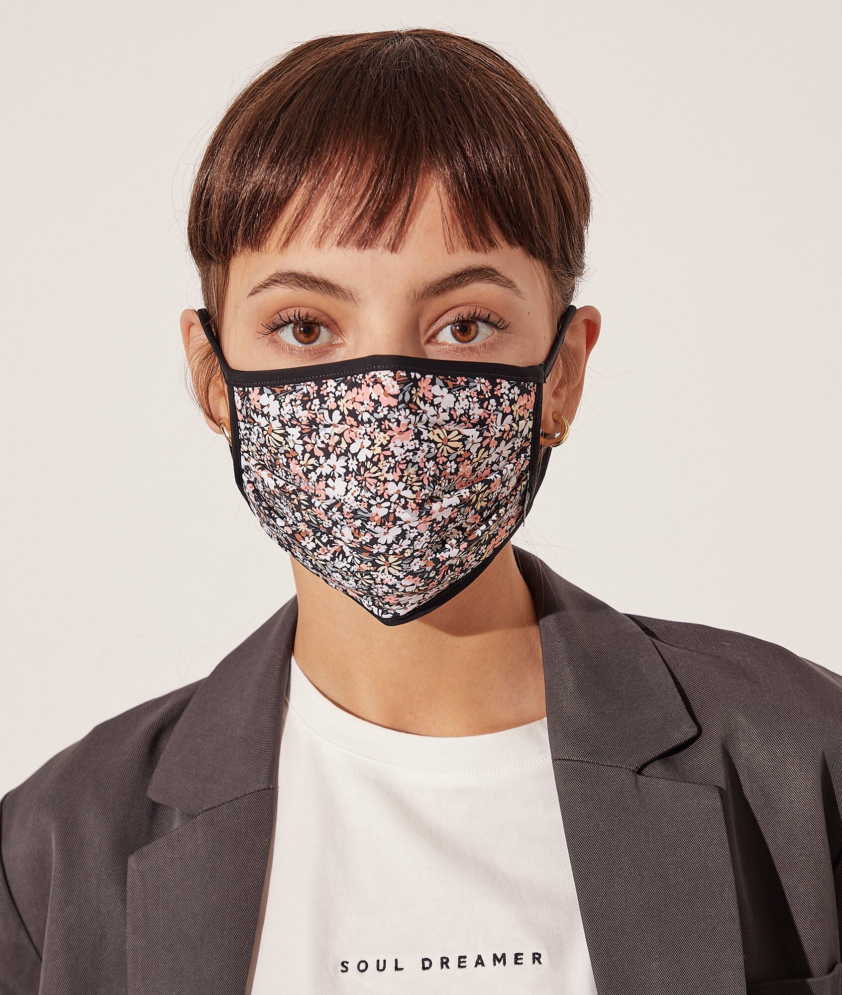 Masque Print - Noir