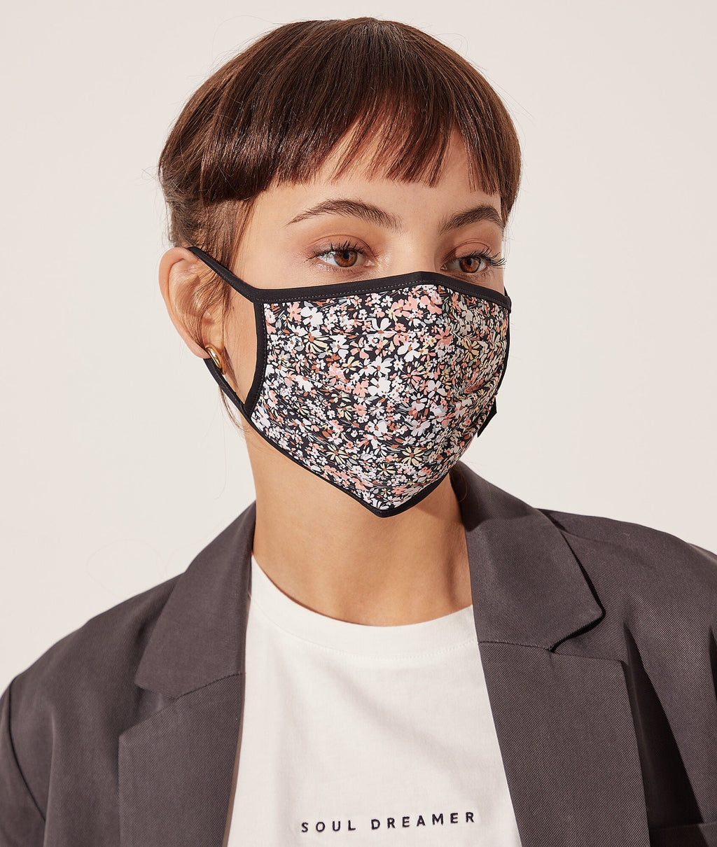 Masque Print - Noir